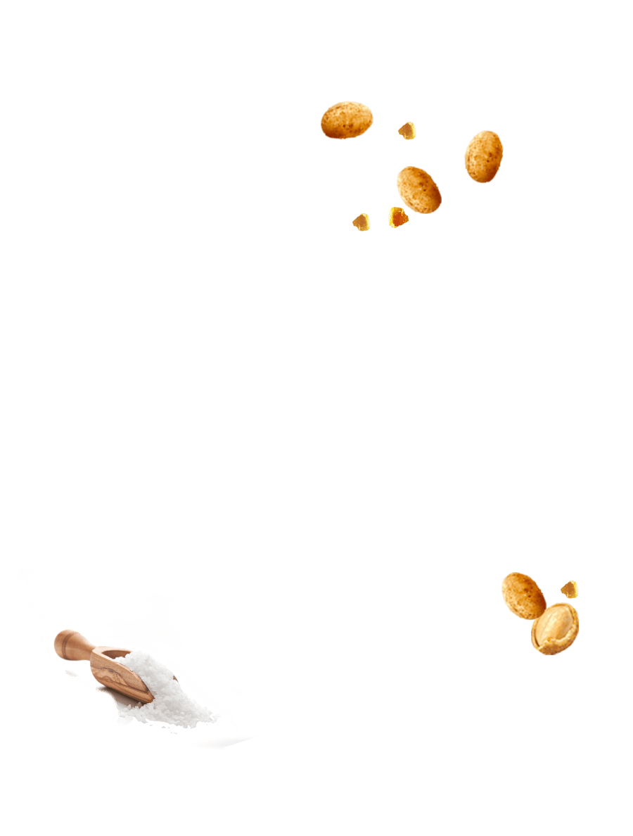 Cacahuètes enrobées croustillantes Salé